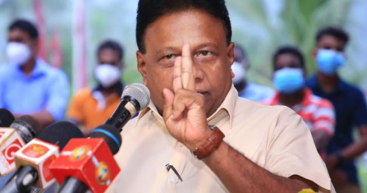 ප්‍රජාතන්ත්‍රවාදයේ පුජනීය පරමාර්ථ වලට එරෙහිව නාභිගත කුඩා කණ්ඩායමක් ඇති කළ අර්බුදයක්.