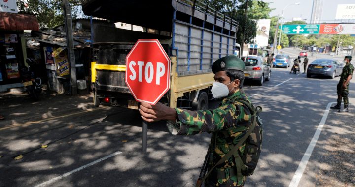 ඇදිරි නීතිය පැය කීපයක්  ලිහිල් කර , අද පස්වරුවේ සිට යළි බලාත්මක කෙරේ.