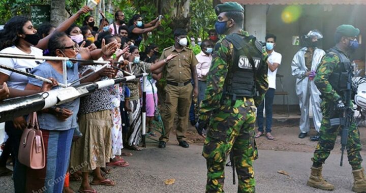 මහර බන්ධනාගාරයේ රැඳවියන් ඝාතනය කිරීම පිලිබඳ නඩුව වසාදැමීමේ නීතිපති තීන්දුවට එරෙහිව විරෝධතා එල්ලවේ